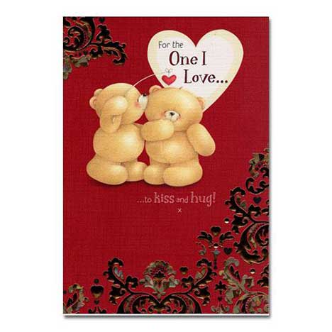 One I Love Birthday Forever Friends Card